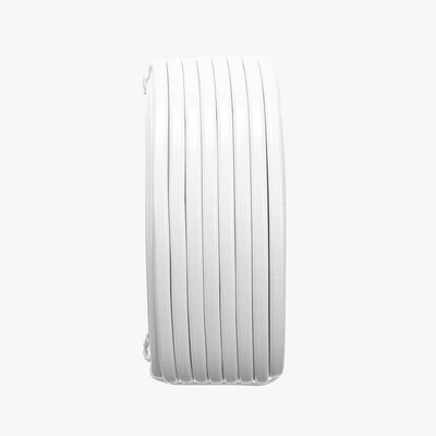 VDE Flat H05VVH2-F 300/500V Flexible 2-Kern Draht Kupferleiter für Haushaltsgeräte Stromkabel in Weiß