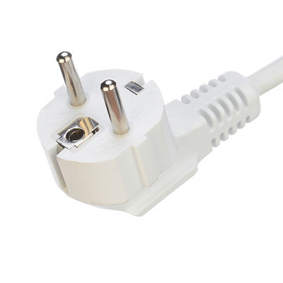 Certified SNI 2 Pin With Earth Contact Schuko Plug to 2XC13 Female Y Type Splitter Power Cord SNI Extension Cord 250V/16A