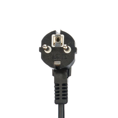 Leitermaterial Zinnkopfer 3-Spitzen-Stromkabel 220 Volt 16a Eu Stecker Cee7/7 Stecker mit Endterminal AC-Stromkabeln Eu C5