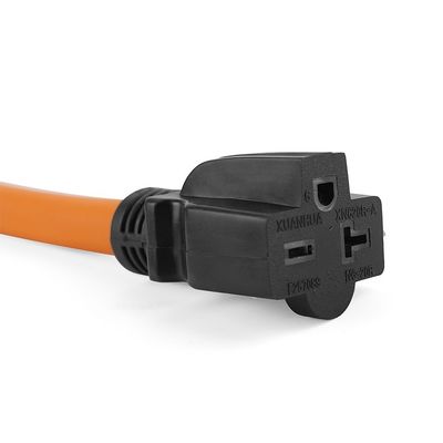 1.5FT Nema 6-50P bis 6-15R/6-20R Schweißer Stromadapterkabel für 1 Steckdose 50-Amp bis 6-20R 20A und US-Standard Stecker