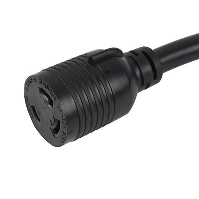 Nennspannung 250V 30Amp Twist Lock 3-Stick Männlich Stecker zu L6-30R 50Amp 3-Stick Weiblich Empfänger Generator RV Stromkabel