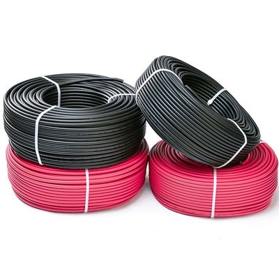 6 mm2 Zinnkopferleiter PV-1 Solarkabel mit EN60754-1/EN60754-2 Halogengehaltstest und TUV-Zulassung