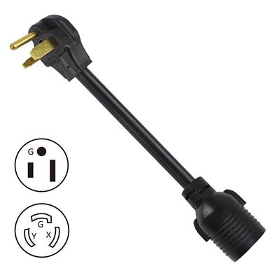 Nennspannung 250V 30Amp Twist Lock 3-Stick Männlich Stecker zu L6-30R 50Amp 3-Stick Weiblich Empfänger Generator RV Stromkabel