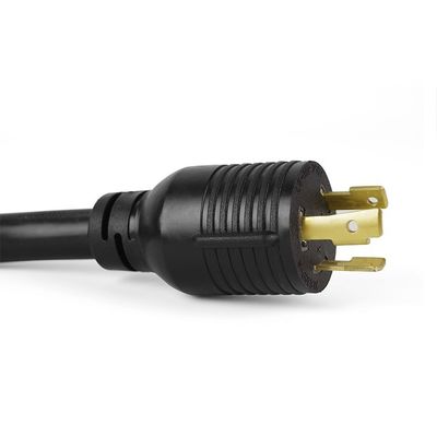 30 Ampere Adapter 4 Spitze zu 3 Spitze Sperre 10 Gauge Schweißer Adapter Schnur ETL NEMA L14-30P Männlich zu NEMA L6-30R Weiblich