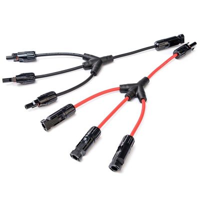 30A IP67 TUV-zertifiziertes Stringkabel für Solarpaneele für 4-6mm2 12awg Pv Dc Solaranschluss Normalteile 1C X56/0.285MM