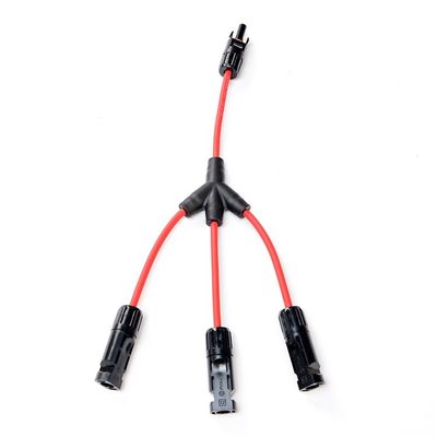 30A IP67 TUV-zertifiziertes Stringkabel für Solarpaneele für 4-6mm2 12awg Pv Dc Solaranschluss Normalteile 1C X56/0.285MM