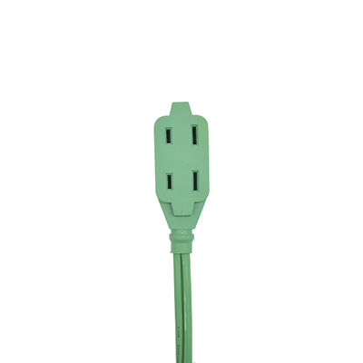Stromkabel mit NEMA Männlichem Ende Wasserdichtes Indoor Outdoor Extension Kabel und Vier Steckdosen