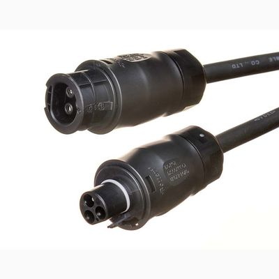 Schuko-Verlängerungskabel mit Gummi-Dämmstoff und BC05-Anschluss IP68 für Modell-Mikroinverter
