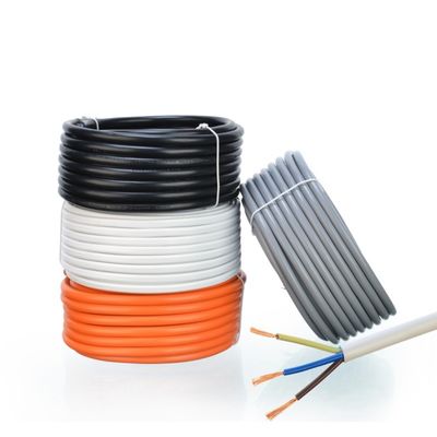Industrie-PVC-isolierter, geschlossener, flexibler elektrischer Draht Mehrkern-Rvv-Stromkabel für Steuerung und Stromversorgung