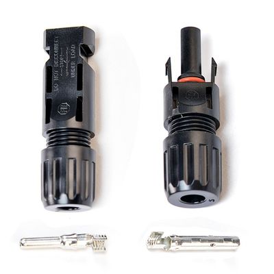 Tuv Schwerlastsicherer Solar PV Männlicher und weiblicher Dc-Strom Solarkabel Anschluss Steckdose mit Sicherung für DC-Solarverlängerungskabelnutzung