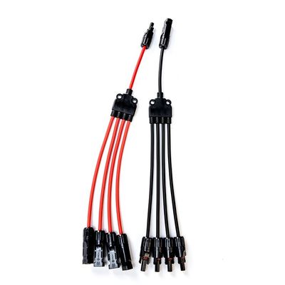 XLPO Isolation 10awg 6mm 1 bis 4 Y Typ H1z2z2-k Solarpanelverlängerungskabel 12awg für nachhaltige Solarlösungen