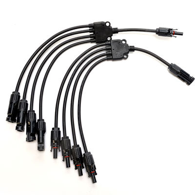 XLPO Isolation 10awg 6mm 1 bis 4 Y Typ H1z2z2-k Solarpanelverlängerungskabel 12awg für nachhaltige Solarlösungen