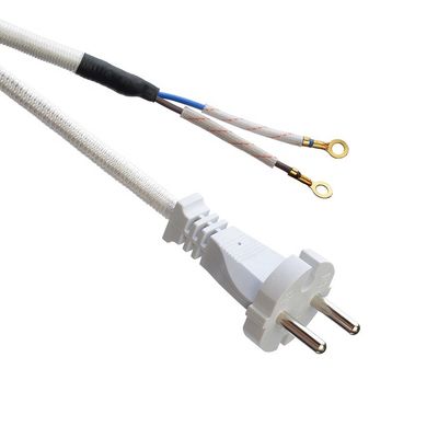 Kundenspezifische Unterstützung Software Reengineering SNI Zertifiziert 16A Stecker geflochten Stromkabel Verlängerungskabel für weiße Laptops