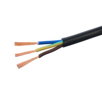 IEC 60227 Standard H05vv-f 3g1.0mm2 3g1 PVC Jacketed Copper Power Cable for Grounded Refrigerators and Home Appliances
