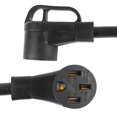 Elethor Nema Ev Ladegerät Adapter Verlängerungskabel 3 Leiter Sjt Typ L14-30p Drehverschluss Stecker zu 14-50r Adapter Stromkabel