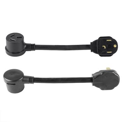 Elethor Nema Ev Ladegerät Adapter Verlängerungskabel 3 Leiter Sjt Typ L14-30p Drehverschluss Stecker zu 14-50r Adapter Stromkabel