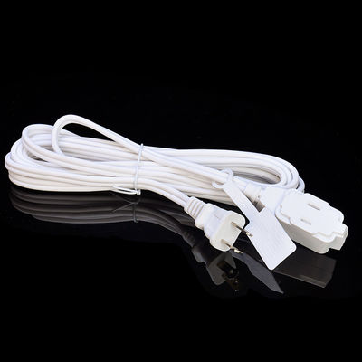 125V Kupferleiter-Stromkabel Nema 1-15p bis Nema 5-15r Erweiterung für Haushaltsgeräte und Computer