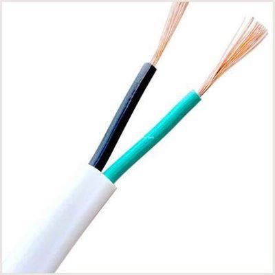 VDE-Standard Kema Keur H03vvh2 f Elektroleitungen PVC-Jacke Flexibles, bares Kupferkabel