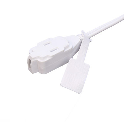125V Kupferleiter-Stromkabel Nema 1-15p bis Nema 5-15r Erweiterung für Haushaltsgeräte und Computer