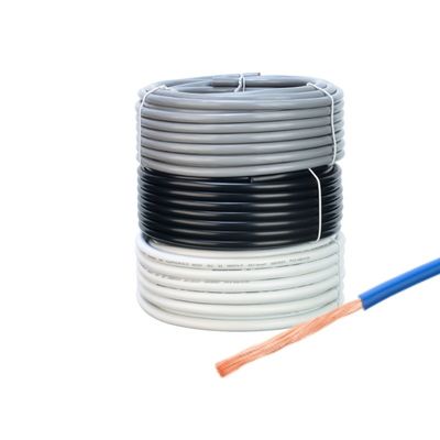 SNI Standard VDE zugelassen H05v-k 1x0.75mm Sq 300/500V PVC isoliertes Kupfernetzkabel für Niederspannungsanwendungen