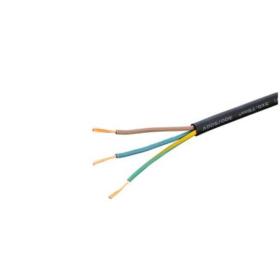 Vde H05rn f Kautschukkabel 3g 1,0 mm2 Mehrere Stränge aus weichem, nacktem Kupferleiter für elektrische Anwendungen