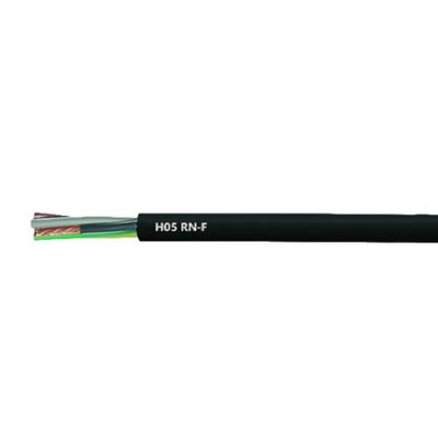 Rubber Insulation Control Cable H05rn f 2x0 75 Power Cables 2 Cores Electrical Wires for Heavy-Duty Electrical Equipment