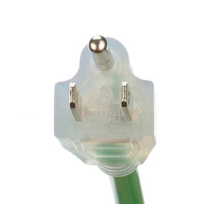 3X8/10/12/14/16AWG Nennspannung 125V NEMA Weibliche Licht End ETL zertifizierte amerikanische 3-Kern-Verlängerungsseile Außen Kupfer-Stromkabel