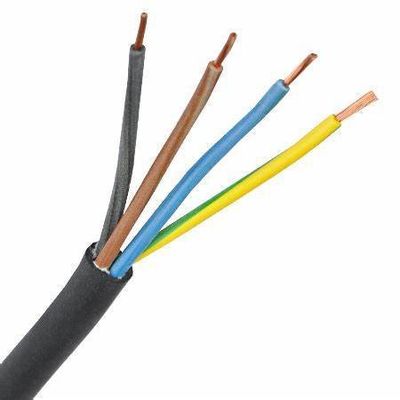 Rubber Insulation Control Cable 0.75mm2 1mm2 1.5mm2 2.5mm2 Copper Power Cable for Industrial and Commercial Applications