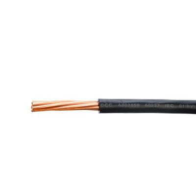 Industrielle H07v-r 1kern 7 Kupferleiter 4 mm Quadratmeter Internal elektrischer Draht für Haushalte Krankenhaus Hotel Einzel Kupfer