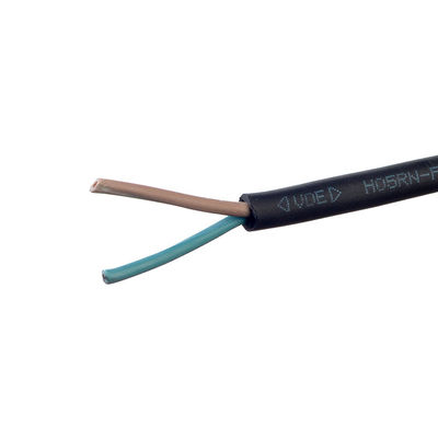 Conductor Material Copper H07RN-F 2x1.5 2 Core Flat Insulated Rubber Power Cable 1.5mm Sq for Outdoor