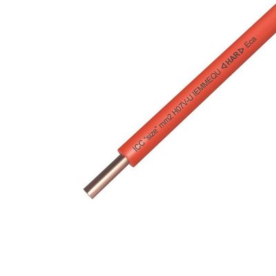 H07v U H07v R Reiner Sauerstofffreier Kupferleiter Elektrodraht für interne Hausverkabelung