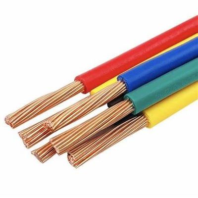 Reiner Sauerstofffreier Kupferleiter Elektrodraht individuell angepasst Größe Ho7v R Pvc Isoliert auf Englisch 1.5m2/2.5mm2/4mm2/6mm2
