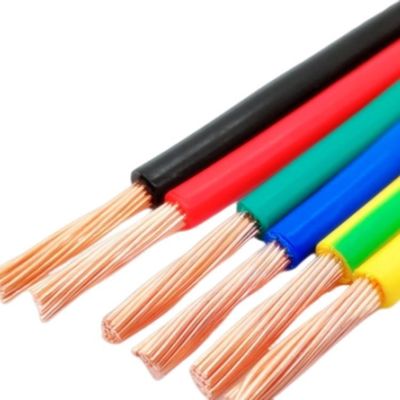 Reiner Sauerstofffreier Kupferleiter Elektrodraht individuell angepasst Größe Ho7v R Pvc Isoliert auf Englisch 1.5m2/2.5mm2/4mm2/6mm2