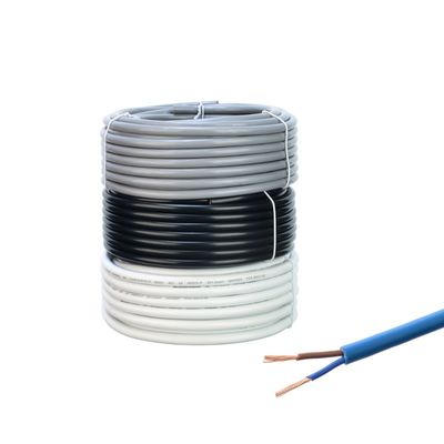 Mehrkern 0,75mm Rvv Kabel 2 3 4 Kerne mit PVC isoliertem Stromkabel 300/500v Umhülldraht für Niederspannungsanwendungen