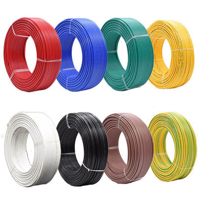 Mehrkern 0,75mm Rvv Kabel 2 3 4 Kerne mit PVC isoliertem Stromkabel 300/500v Umhülldraht für Niederspannungsanwendungen