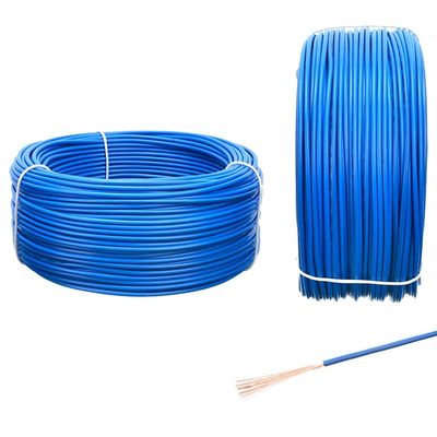 100% Cooper VDE Certified Single Core 1.5mm2 Flexible Electric Cable with PVC Insulation Control and BV/BVR Standard
