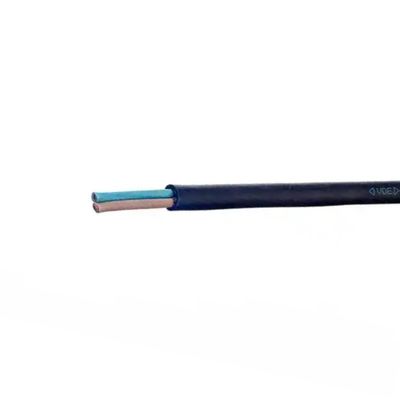2 Kernleiter Kupferfeuerdichtes Stromkabel für das Außenlager H07RN-F 2x0.75/1/1.5/2.5mm2 Feuerdichtes Außen
