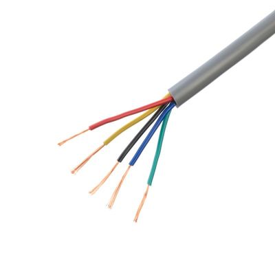 Flexible Stromkabel H05vv-f 5 Kern 0,5 mm/1 mm Quadratmeter Kupfer fester Leiter elektrischer Draht für Haushaltsbau Draht