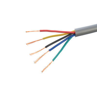 Flexible Stromkabel H05vv-f 5 Kern 0,5 mm/1 mm Quadratmeter Kupfer fester Leiter elektrischer Draht für Haushaltsbau Draht