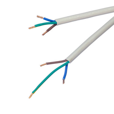 VDE Standard H05VV-F 3x0.75mm2 400mm Power Cable Head PVC Insulation End Stripped Home Appliance Power Flex Cable